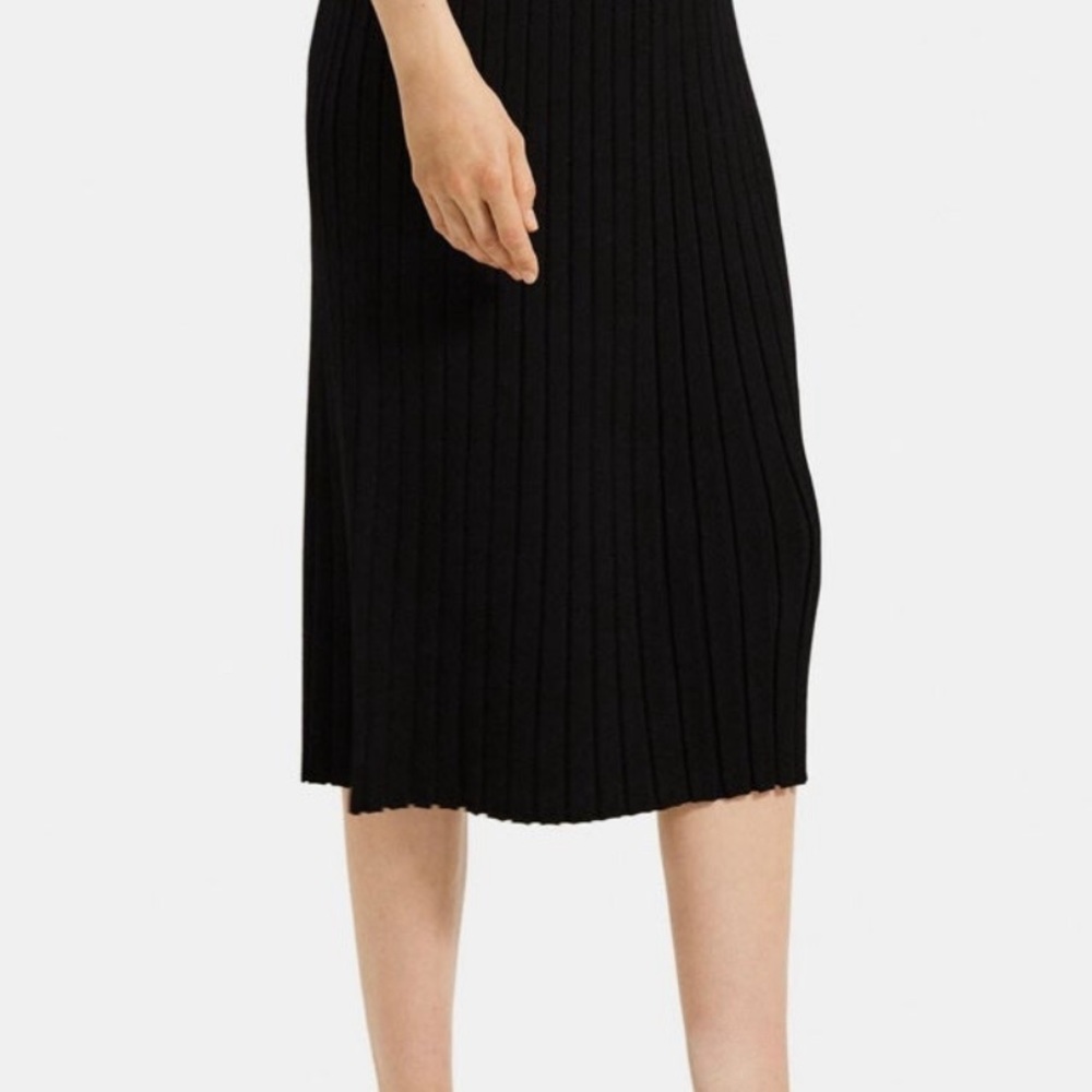 NEW Theory pleats sweater knit skirt